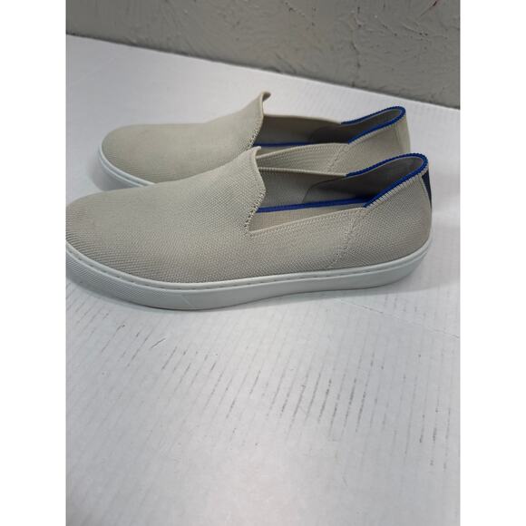 Rothy's The Slip On Sand‎ Knit Fabric Low Top Lifestyle Sneakers Womens Size 6.5 - Picture 2 of 5